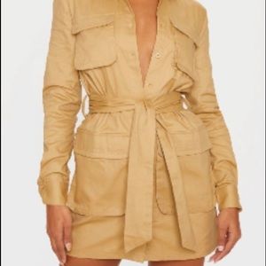 Pretty Little Thing Utility Dress Brand New
